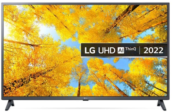 טלוויזיה LG UHD בגודל 55 אינץ' חכמה UQ7500 Special Edition ברזולוציית K4 דגם: 55UQ75006LG